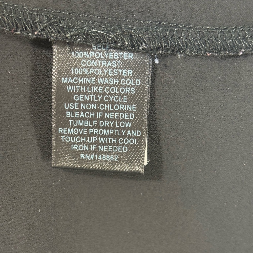 Torrid Black Spaghetti Strap Mesh Camisole in Size 1 - Picture 3 of 8